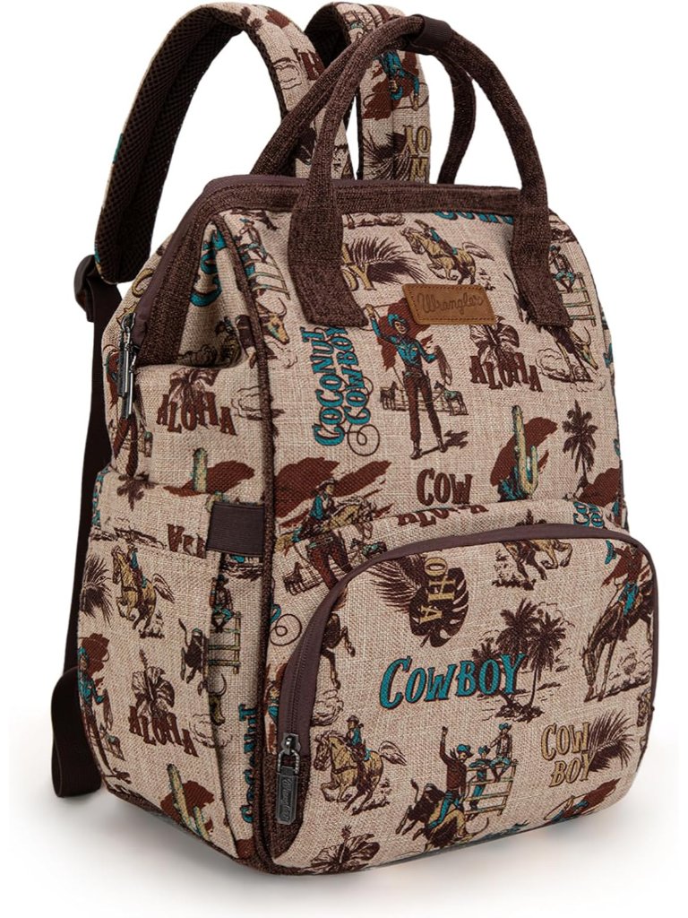 Wrangler Backpack For Women Western Casual Daypack For College Travel Work Wg60-